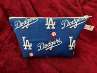 Image 1 of Baseball Zipper Pouch