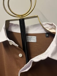 Image 5 of MOVIDA RUGBY PLAIN POLO BROWN