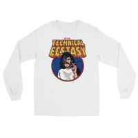 Image 1 of Riff Cult Technical Ecstasy Long Sleeve Shirt White