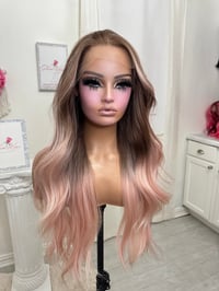 Image 17 of Balayage pink luxury free part (ready to ship) 