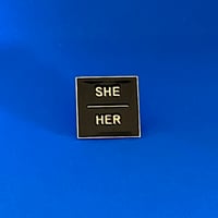 Pronoun Badge - SHE/HER