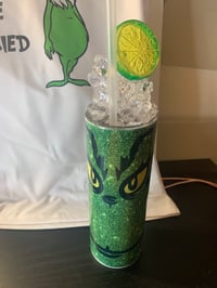 Image 4 of Grinch iced tumbler and T