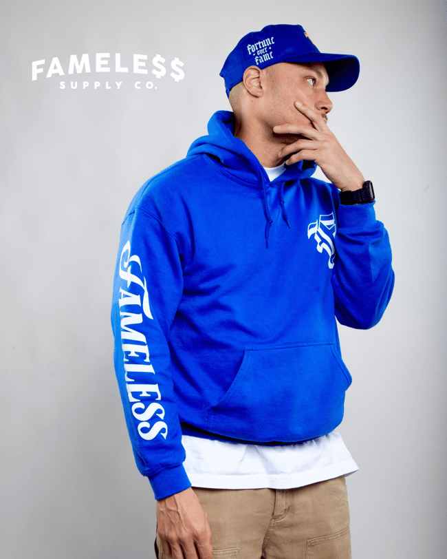 FOF Hoodie ROYAL BLU