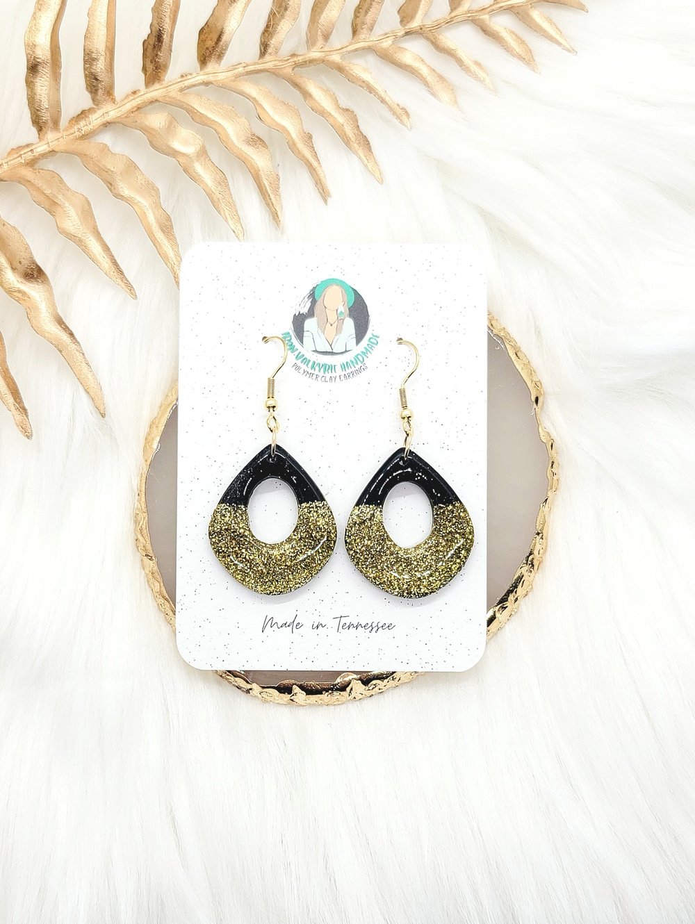 Image of Shimmering Noir Dangles