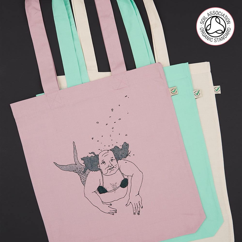 Merman Tote Bags (Various)