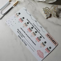 Image 16 of 12 month Savings Journey Tabbed Envelopes A6