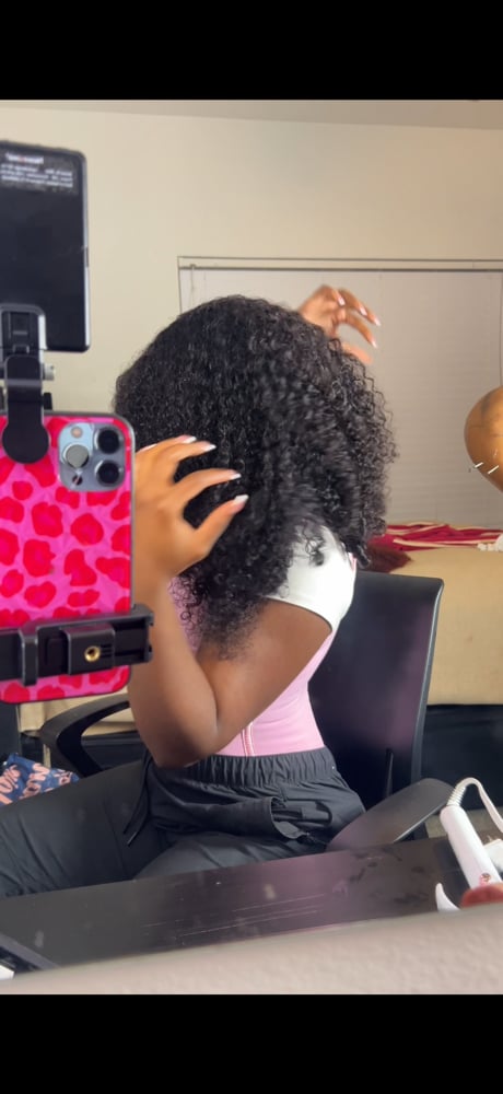 Image of 18” Burmese Curly 5X5 Lace Closure