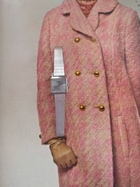 Image 1 of Extremely RARE SEIKO 1970s Silver Tone Ladies Watch 