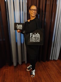 Image 2 of Faith Is Like Wifi Hand Bag