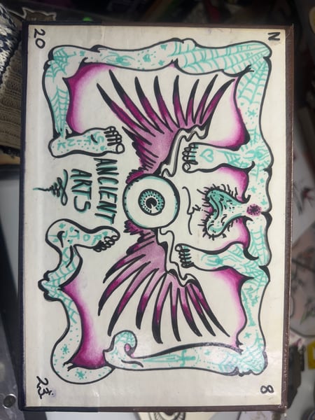 Image of Tattoo flash panel 