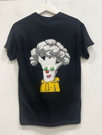 Image 1 of BROCCOLI LEGENDS BLACK TEE / QUIRKY SMALL