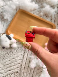 Image 5 of Snoopy House Dangle Earrings 