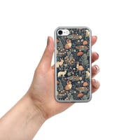 Image 3 of Woodland Creatures Boho Cottagecore Nature Inspired Cute Clear Case for iPhone®