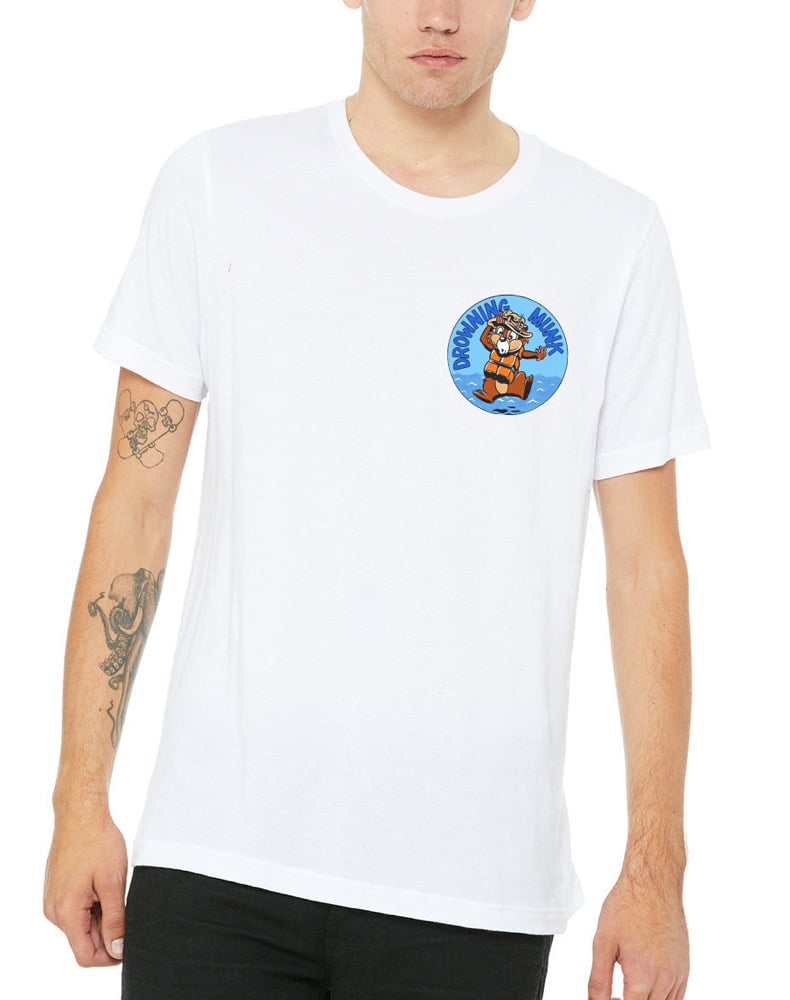 Jon Jon’s Drowning Munk Shirt White