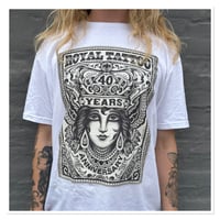 Image 1 of 40 Year White Tee