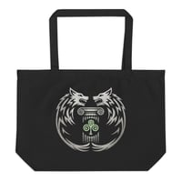 Image 1 of Celtic Wolves of Verona – Organic Tote Bag