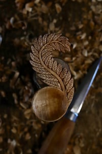 Image 4 of Curly Fern leaf Coffee Scoop-
