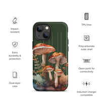 Image 21 of Colorful Mushroom Watercolor Mycology Nature Whimsical Tough Case for iPhone®