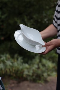 Image 2 of Sauciere, weiss, Porzellan