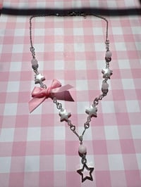 Image 3 of Coquette bow necklace 🎀
