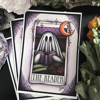 Image 1 of The Reader Tarot Card A5 Print 