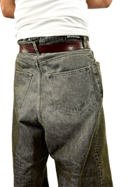 Image 4 of Balenciaga Mud-wash Baggy Denim