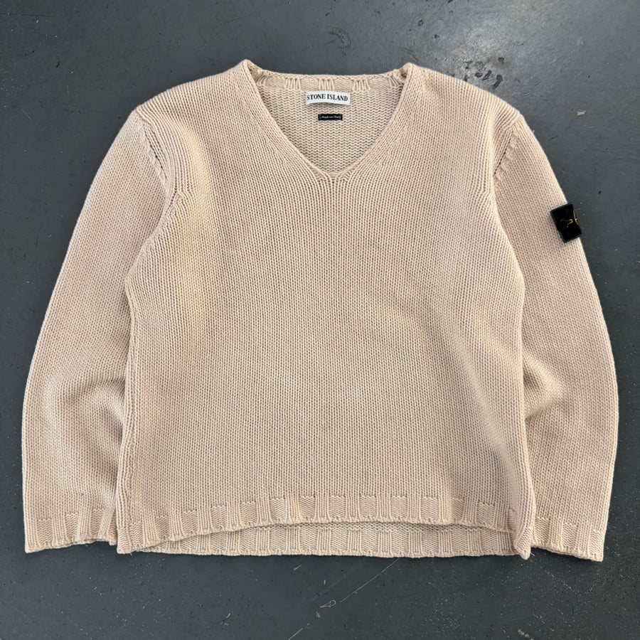 Image of AW 1997 Stone Island wool sweater, size medium