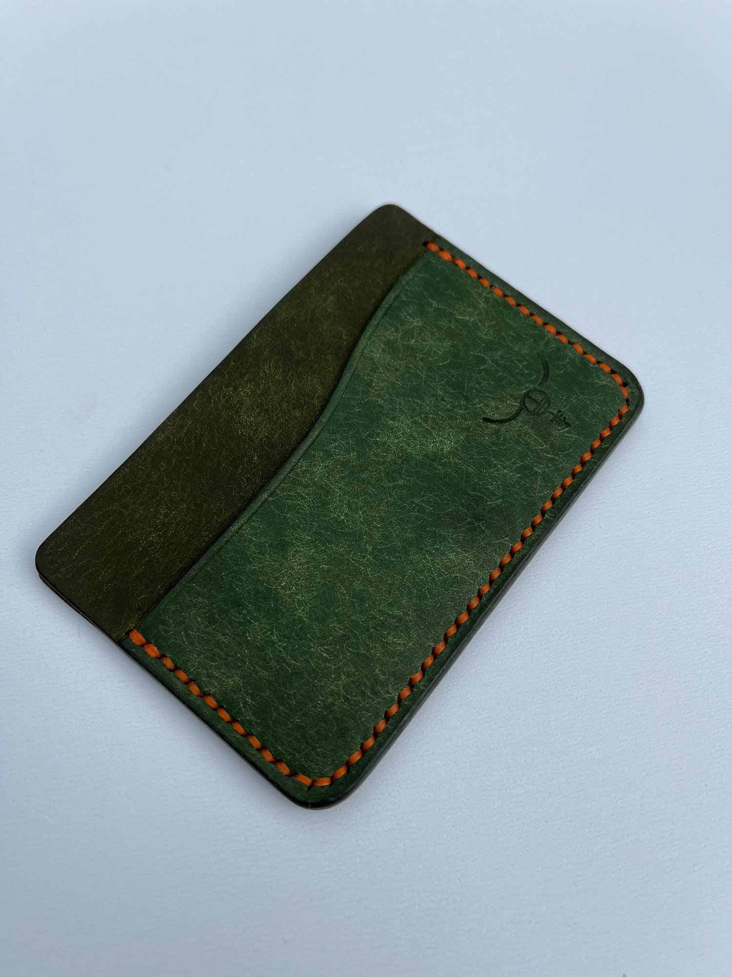 Image of Olive/Emerald Pueblo Horizontal Cardholder 