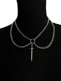 Sword Multi Layer Necklace