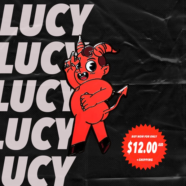 Image of Lil' Lucy Pin
