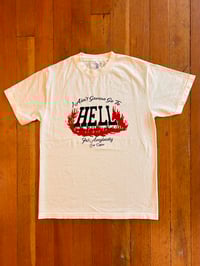 Image 1 of Bob Dylan Trouble No more (Off white) Sz S-2XL