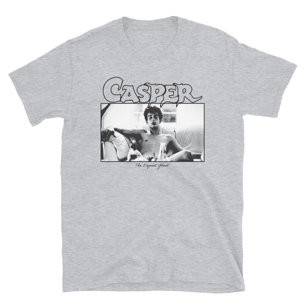 CASPER Unisex T-Shirt WHITE/GRAY