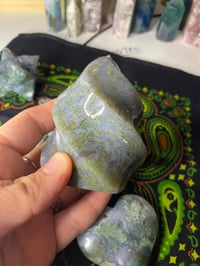 Image 5 of Moss Agate Shapes