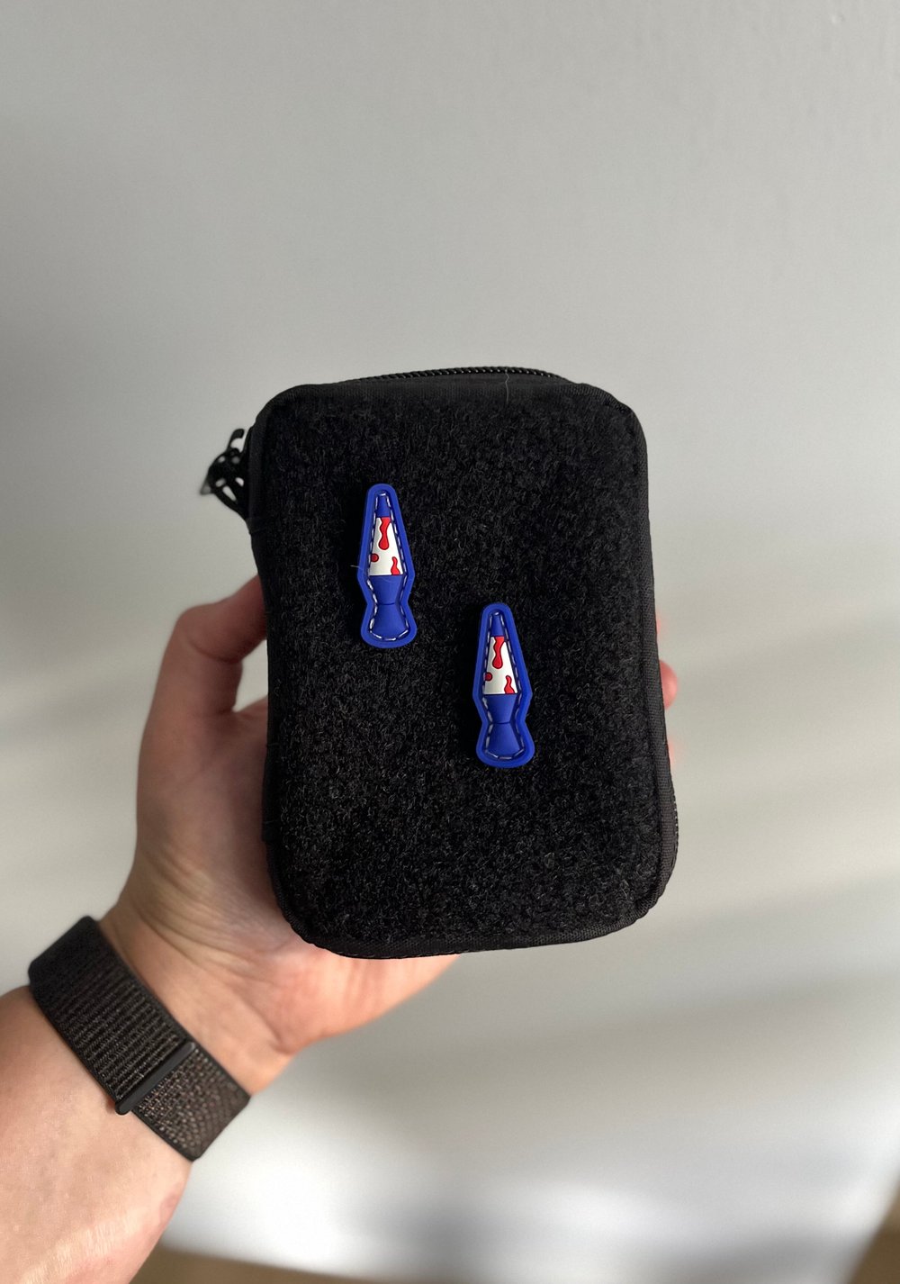 Red, White, and Blue Lava Lamp Patches