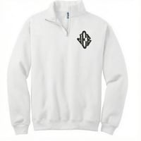 Image 1 of White Epstein Quarter-zip