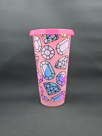 Image 1 of Holographic Gem Color Changing Cup