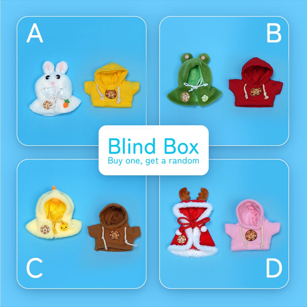 Image of 1Pcs Random Eilik Clothes Toy Pet Robot Hoodie Cute Intelligent Companion Robot AI Intractive Smart 