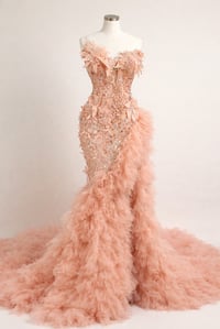 Image 4 of Inferno Bloom Prom Dress