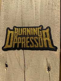 Image 2 of Burning The Oppressor - Logo Patches