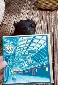 Image 3 of Set of 4 square greetings cards by Jon Mackay