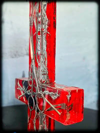 Image 6 of XL Blood Cross Collage 12"