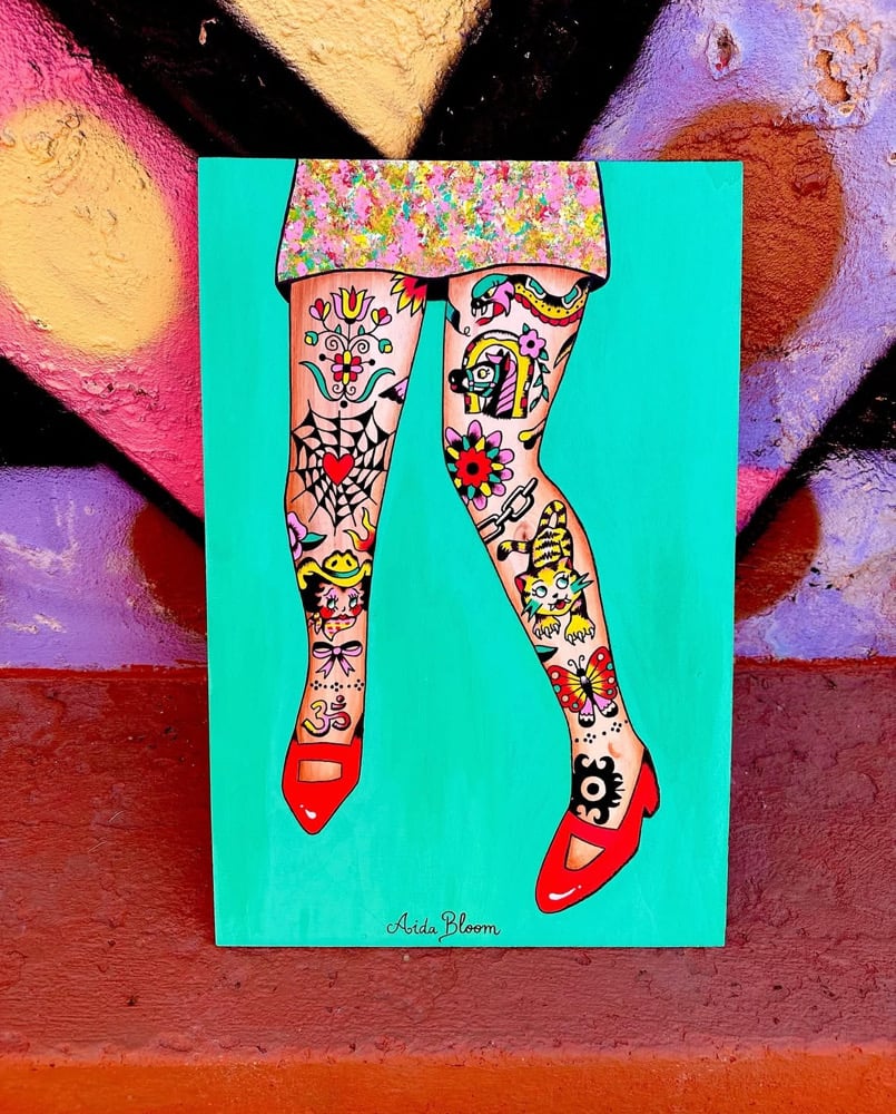 Image of RETRO original painting