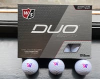 Duo 12 Wilson golf ball