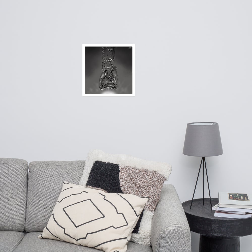 Snake Goddess luster paper poster