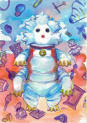 Image of Original Art - Golden Sky ver. & Sea Star. // PPDA X INKINK