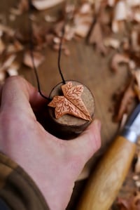 Image 9 of Ivy Leaf- Pendant Necklace 