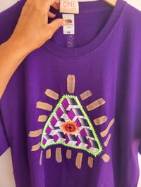 Image 2 of Purple Unalome T-shirt XXL Size