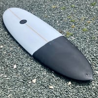 Image 2 of 6-4 Maluku Flying Frog Surfboard Black Tail Tint Future Quad Fins 
