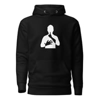 Image 1 of Unisex Hoodie Black