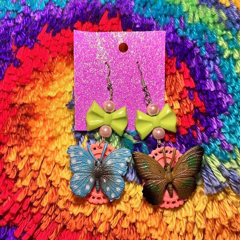 Image of Butterfly Earrings